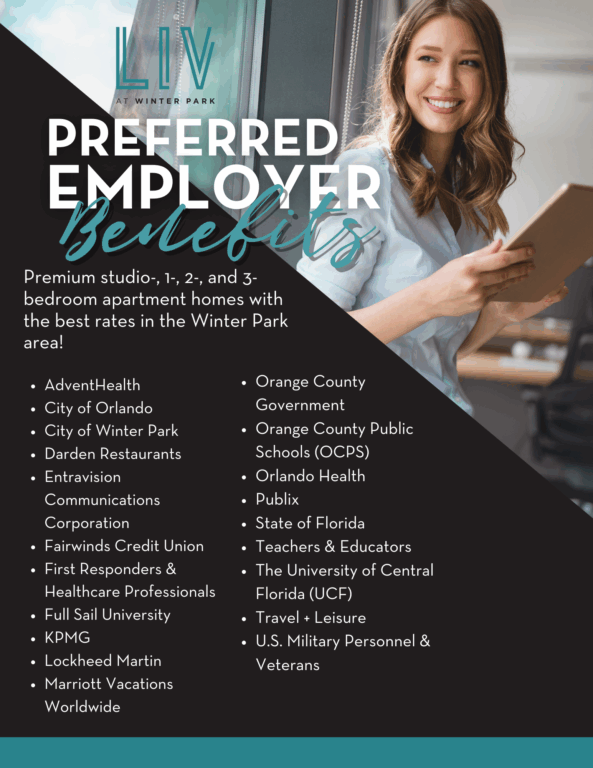 Preferred Employer Program flyer